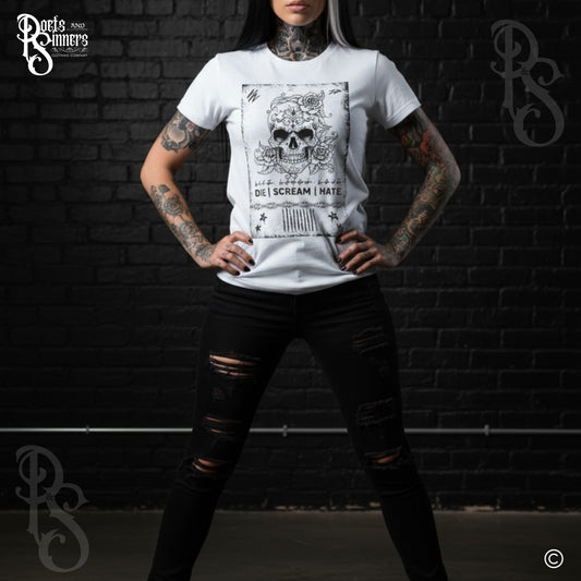 Die | Scream | Hate T-Shirt