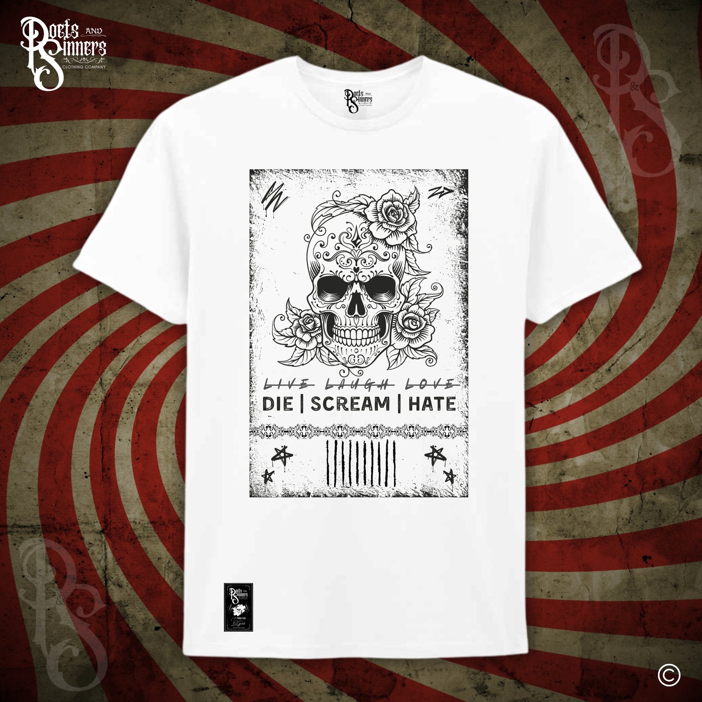 Die | Scream | Hate T-Shirt