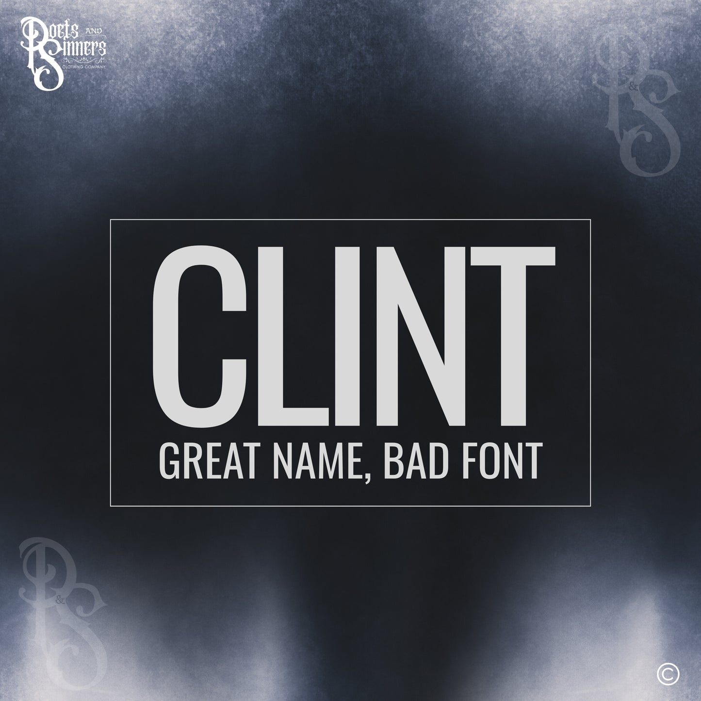 Great Name, Bad Font